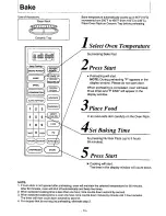 Preview for 14 page of Panasonic NN9804 - MICROWAVE CONV. OVEN Operating Instructions Manual