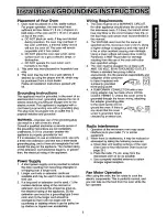 Preview for 5 page of Panasonic NNC988B - MICROWAVE Operating Instructions Manual