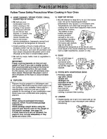 Preview for 6 page of Panasonic NNC988B - MICROWAVE Operating Instructions Manual