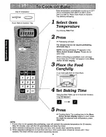 Preview for 14 page of Panasonic NNC988B - MICROWAVE Operating Instructions Manual