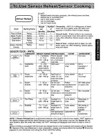 Preview for 19 page of Panasonic NNC988B - MICROWAVE Operating Instructions Manual