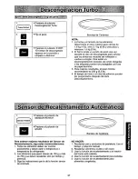 Preview for 37 page of Panasonic NNC988B - MICROWAVE Operating Instructions Manual