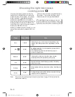 Preview for 8 page of Panasonic NNCD555W Operating Instructions Manual