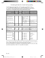 Preview for 40 page of Panasonic NNCD555W Operating Instructions Manual