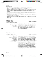 Preview for 52 page of Panasonic NNCD555W Operating Instructions Manual