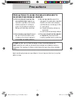 Preview for 2 page of Panasonic NNCS597S - STEAM CONVECTION MICROWAVE OVEN Operating Instructions Manual