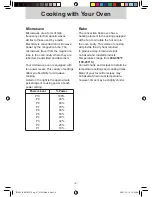 Preview for 3 page of Panasonic NNCS597S - STEAM CONVECTION MICROWAVE OVEN Operating Instructions Manual