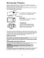 Предварительный просмотр 13 страницы Panasonic NNCT857 Cookery Book & Operating Instructions