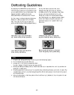 Предварительный просмотр 23 страницы Panasonic NNCT857 Cookery Book & Operating Instructions