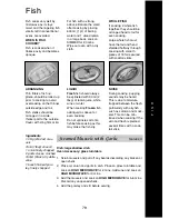 Предварительный просмотр 81 страницы Panasonic NNCT857 Cookery Book & Operating Instructions