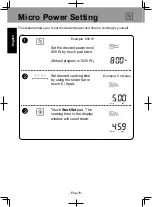 Preview for 18 page of Panasonic NNDS59KW Manual