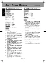 Preview for 58 page of Panasonic NNDS59KW Manual