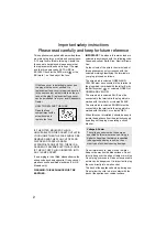 Preview for 4 page of Panasonic NNE252WB Operating Instructions And Cookery Book