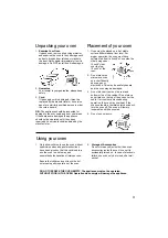 Preview for 5 page of Panasonic NNE252WB Operating Instructions And Cookery Book