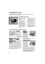 Preview for 14 page of Panasonic NNE252WB Operating Instructions And Cookery Book