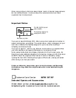 Preview for 2 page of Panasonic NNE273 Cookery Book & Operating Instructions