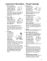 Preview for 9 page of Panasonic NNE273 Cookery Book & Operating Instructions