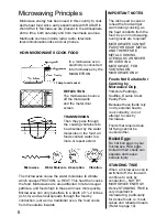 Preview for 10 page of Panasonic NNE273 Cookery Book & Operating Instructions