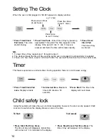 Preview for 16 page of Panasonic NNE273 Cookery Book & Operating Instructions