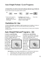 Preview for 21 page of Panasonic NNE273 Cookery Book & Operating Instructions