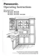Panasonic NNE566 - MICROWAVE Operating Instructions Manual preview