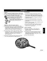 Предварительный просмотр 89 страницы Panasonic NNF623 Operating Instruction And Cook Book