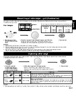 Предварительный просмотр 11 страницы Panasonic NNF693 Operating Instructions Manual