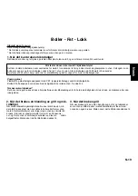 Предварительный просмотр 58 страницы Panasonic NNF693 Operating Instructions Manual