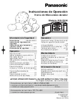 Preview for 31 page of Panasonic NNG354 - MICROWAVE -0.7 CUFT Operating Instructions Manual