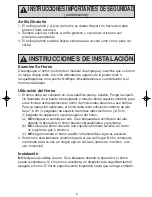 Preview for 36 page of Panasonic NNG354 - MICROWAVE -0.7 CUFT Operating Instructions Manual