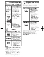 Preview for 43 page of Panasonic NNG354 - MICROWAVE -0.7 CUFT Operating Instructions Manual