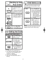 Предварительный просмотр 13 страницы Panasonic NNG354MF - MICROWAVE - 0.7 CUFT Operating Instructions Manual