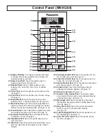 Preview for 10 page of Panasonic NNH264 - MICROWAVE - 2.0 C/OTR Operating Instructions Manual