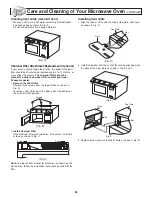 Preview for 30 page of Panasonic NNH264 - MICROWAVE - 2.0 C/OTR Operating Instructions Manual