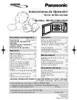 Preview for 31 page of Panasonic NNH504WF - MICROWAVE -1.1 CUFT Operating Instructions Manual