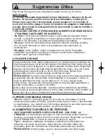 Preview for 37 page of Panasonic NNH504WF - MICROWAVE -1.1 CUFT Operating Instructions Manual