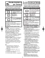 Preview for 47 page of Panasonic NNH504WF - MICROWAVE -1.1 CUFT Operating Instructions Manual