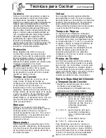 Preview for 54 page of Panasonic NNH504WF - MICROWAVE -1.1 CUFT Operating Instructions Manual