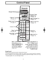 Preview for 11 page of Panasonic NNH624 - MICROWAVE -1.2 CU.FT Operating Instructions Manual