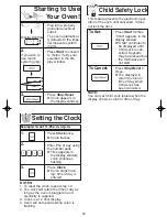 Preview for 12 page of Panasonic NNH624 - MICROWAVE -1.2 CU.FT Operating Instructions Manual