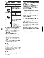 Preview for 44 page of Panasonic NNH624 - MICROWAVE -1.2 CU.FT Operating Instructions Manual