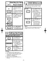 Preview for 12 page of Panasonic NNH634 - MICROWAVE OVEN - 1.2 CU.FT Operating Instructions Manual