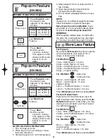 Preview for 14 page of Panasonic NNH634 - MICROWAVE OVEN - 1.2 CU.FT Operating Instructions Manual