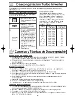 Preview for 45 page of Panasonic NNH634 - MICROWAVE OVEN - 1.2 CU.FT Operating Instructions Manual