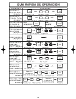 Preview for 58 page of Panasonic NNH634 - MICROWAVE OVEN - 1.2 CU.FT Operating Instructions Manual