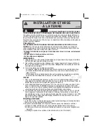 Preview for 37 page of Panasonic NNH664 - MICROWAVE -1.2 CU.FT Operating Instructions Manual