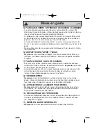 Preview for 39 page of Panasonic NNH664 - MICROWAVE -1.2 CU.FT Operating Instructions Manual