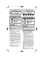 Preview for 49 page of Panasonic NNH664 - MICROWAVE -1.2 CU.FT Operating Instructions Manual