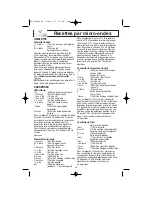 Preview for 51 page of Panasonic NNH664 - MICROWAVE -1.2 CU.FT Operating Instructions Manual