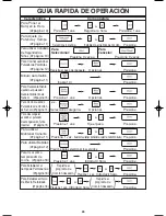 Предварительный просмотр 58 страницы Panasonic NNH664MF - MICROWAVE -1.2 CUFT Operating Instructions Manual